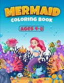 Mermaid Coloring Book Ages 4-8