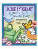 Coloring & Sticker Art Butterflies, Birds & Beautiful Things