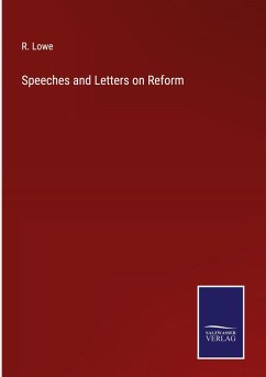 Cover Speeches and Letters on Reform