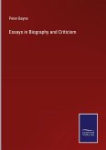 Essays in Biography and Criticism