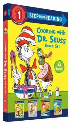 Cooking with Dr. Seuss Step Into Reading 4-Book Boxed Set: Cooking with the Cat; Cooking with the Grinch; Cooking with Sam-I-Am; Cooking with the Lora - Various