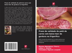 Prazo de validade do patê de carne com baixo teor de gordura no frigorífico - Thierry, Noumo Ngangmou;Johnny, Lidiya C.;Leopold, Tatsadjieu Ngoune