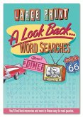 Large Print a Look Back Word Searches