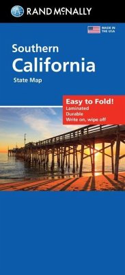 Rand McNally Easy to Fold: Southern California Laminated Map - Rand Mcnally