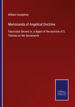 Memoranda of Angelical Doctrine - Humphrey, William