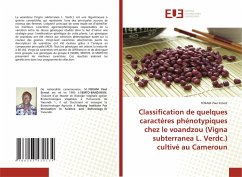 Classification de quelques caractères phénotypiques chez le voandzou (Vigna subterranea L. Verdc.) cultivé au Cameroun - Paul Ernest, FOKAM