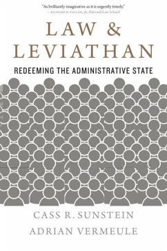 Law and Leviathan - Sunstein, Cass R.; Vermeule, Adrian