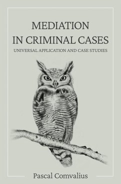 Cover Mediation in Criminal Cases