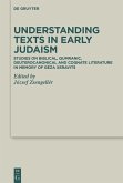 Understanding Texts in Early Judaism (eBook, ePUB)