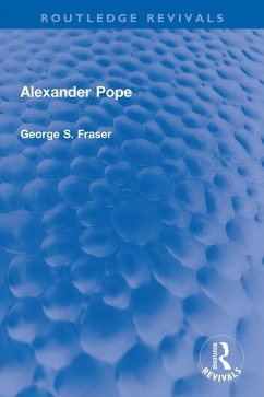 Alexander Pope (eBook, ePUB) - Fraser, G. S.