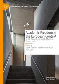 Academic Freedom in the European Context (eBook, PDF)