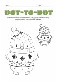 Dot-To-Dot Christmas Worksheet Set (eBook, ePUB)
