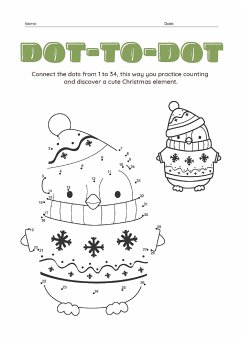 Dot-To-Dot Christmas Worksheet Set (eBook, ePUB) - Srivatsa, Indira