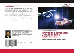 Innovación de productos y servicios para el mantenimiento - Espinosa Fuentes, Fernando Félix