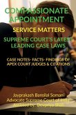 COMPASSIONATE APPOINTMENT- SERVICE MATTERS- SUPREME COURT'S LATEST LEADING CASE LAWS