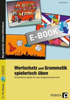Cover Wortschatz und Grammatik spielerisch üben (eBook, PDF)