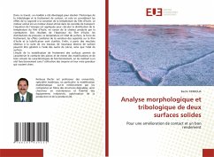 Analyse morphologique et tribologique de deux surfaces solides - KERBOUA, Bachir