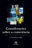 Considerações sobre a consciência (eBook, ePUB)