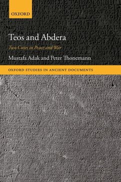 Teos and Abdera (eBook, ePUB) - Adak, Mustafa; Thonemann, Peter