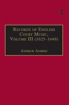 Records of English Court Music (eBook, ePUB)