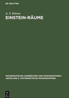 Einstein-Räume - Petrow, A. S.