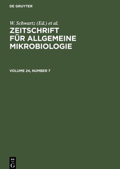 Zeitschrift für Allgemeine Mikrobiologie. Volume 24, Number 7