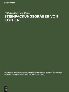 Steinpackungsgräber von Köthen - Brunn, Wilhelm Albert von