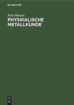 Cover Physikalische Metallkunde