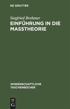 Cover Einführung in die Maßtheorie