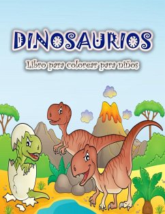 Libro para colorear de dinosaurios para niños - S, Schulz