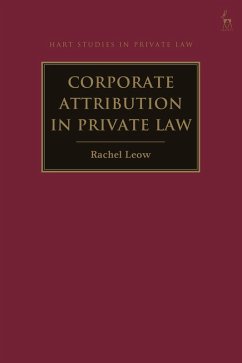 Cover Corporate Attribution in Private Law (eBook, PDF)