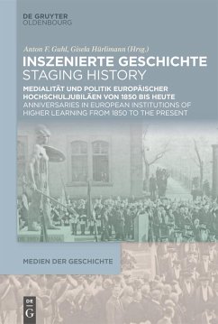 Cover Inszenierte Geschichte   Staging History (eBook, PDF)