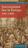 International law in Europe, 700-1200 (eBook, ePUB)