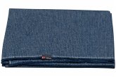 Strukturdecke Uni (GOTS) blau Strukturdecke Uni (GOTS) blau