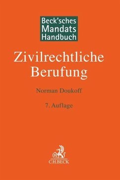 Beck'sches Mandatshandbuch Zivilrechtliche Berufung - Doukoff, Norman