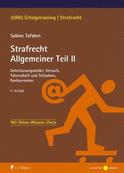 Strafrecht Allgemeiner Teil II - Tofahrn, Sabine