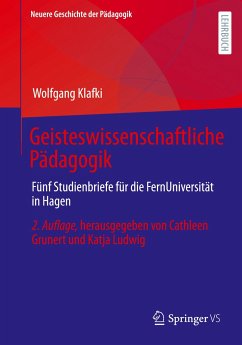 Geisteswissenschaftliche Pädagogik - Klafki, Wolfgang