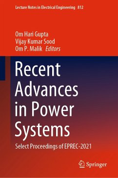 Recent Advances in Power Systems (eBook, PDF)