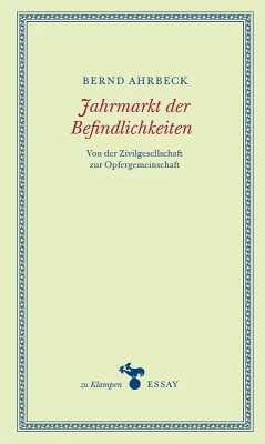 Jahrmarkt der Befindlichkeiten (eBook, PDF) - Ahrbeck, Bernd