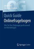 Quick Guide Onlinefragebogen (eBook, PDF)