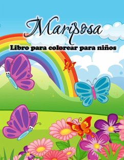 Libro para colorear de mariposas para niños - K, Engel