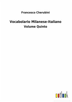 Vocabolario Milanese-Italiano - Cherubini, Francesco