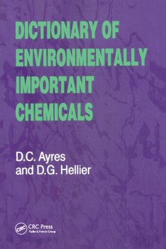 Dictionary of Environmentally Important Chemicals (eBook, ePUB) - Ayres, David C.; Hellier, Desmond G.