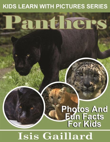 Panthers Photos and Fun Facts for Kids (Kids Learn With Pictures, #112) (eBook, ePUB)
