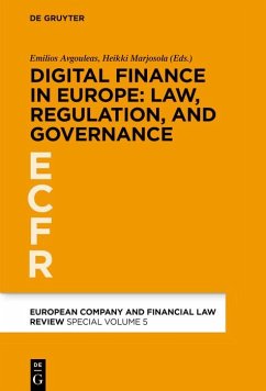 Digital Finance in Europe: Law, Regulation, and Governance (eBook, PDF)