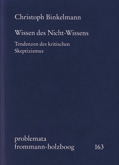 Wissen des Nicht-Wissens (eBook, PDF) - Binkelmann, Christoph