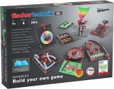 Fischertechnik 564067 - ADVANCED Build your own game, 8 Modelle, 304 Bauteile, Konstruktionsbaukasten
