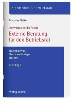 Externe Beratung für den Betriebsrat - Pletke, Matthias