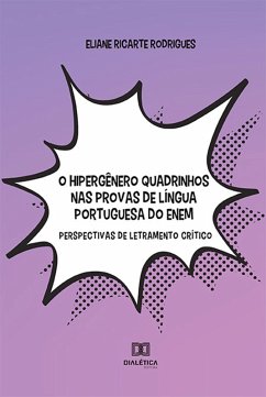 Cover O hipergênero quadrinhos nas provas de língua portuguesa do ENEM (eBook, ePUB)