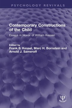 Cover Contemporary Constructions of the Child (eBook, ePUB)